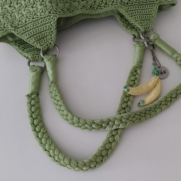 💚 The Sak Medium Shoulder Bag Lime Green 🍏 - Picture 4 of 10